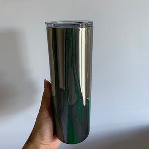 Customized tumbler (Steel Green)